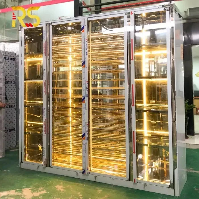 Custom Luxury Stainless Steel Wine Bar Cabinet Modern Commercial Wine Bar Cabinet Display Living Room Wine Cellar Cabinet